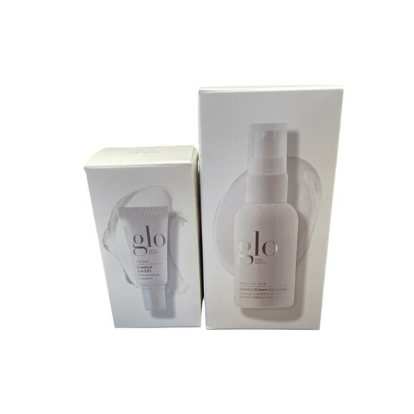 Glo Skin Beauty Gentle Cream Cleanser Eye Lift Lot of 2 Travel NWT - Picture 1 of 2